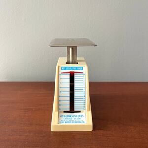 Vintage Weight Watchers Food Micro Scale Measures Grams & Ounces
